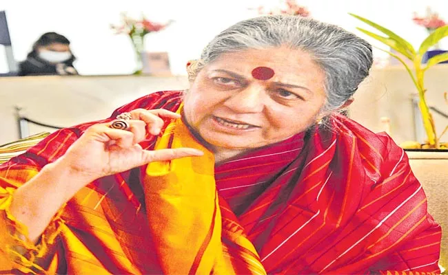 Environmental Activist Vandana Shiva Special interview - Sakshi