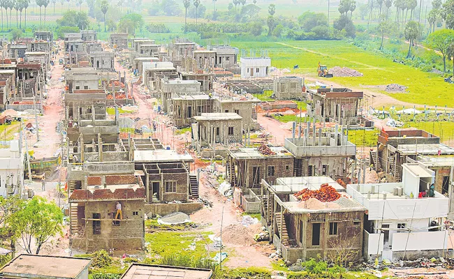 Andhra Pradesh govt constructing above 15 lakh houses first phase - Sakshi