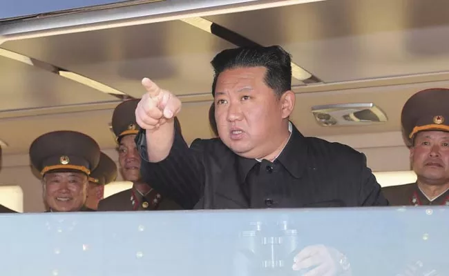 North Korea Launches Ballistic Missile At Pyongyang - Sakshi