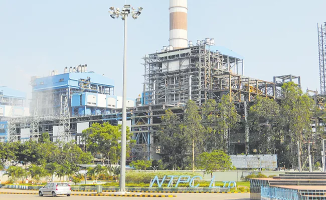 Power generation stopped at Simhadri - Sakshi