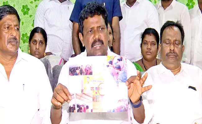 Gopalapuram MLA Talari Venkat Rao Clarity on TDP leaders Attack  - Sakshi