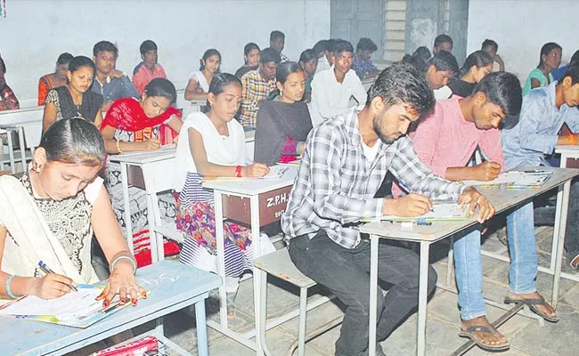 Students Do Not Take Stress During Board Exam Telangana 2022 - Sakshi