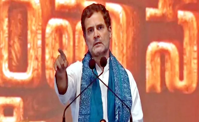 Rythu Sangharshana Sabha: Rahul Gandhi Speech Warangal Public Meeting - Sakshi