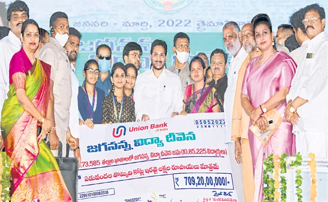 CM YS Jagan comments public meeting held at SV University Stadium - Sakshi