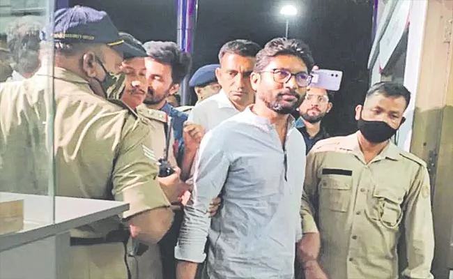 Sayantan Ghosh Article on Mevani Arrest Exposes Dissent of Rulers - Sakshi