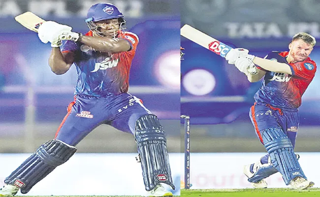 IPL 2022: Delhi Capitals beat Sunrisers Hyderabad by 21 runs - Sakshi