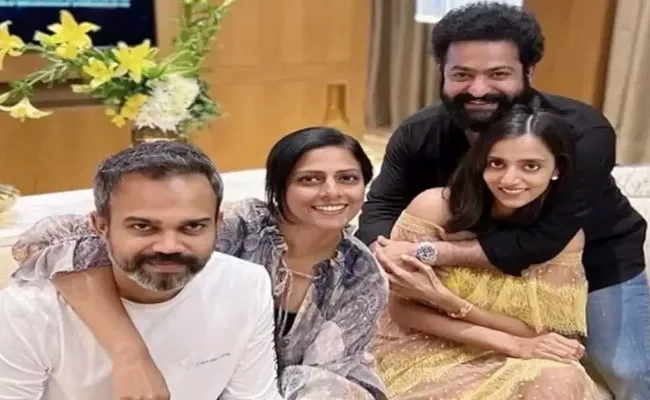 Jr NTR Prashanth Neel Celebrate Wedding Anniversary - Sakshi