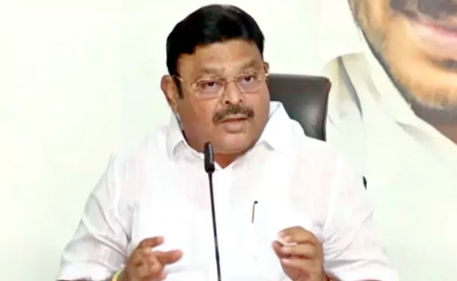 Ysrcp Minister Ambati Rambabu Rambabu Slams Chandrababu Naidu - Sakshi