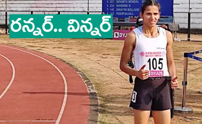 Vizag Girl Jyothi Yarraji Shines in National Level Athletics - Sakshi