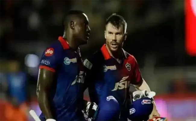 Rovman Powell Reveals Interesting Conversation With David Warner in 20th Over - Sakshi