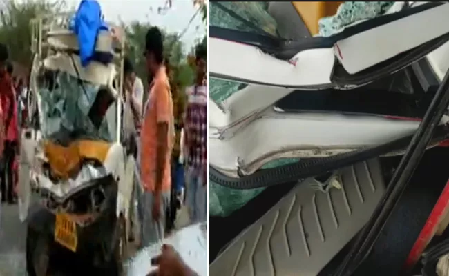 Road Accident In Kamareddy District - Sakshi