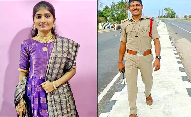 Woman Commits Suicide For SI Vijayakumar In Ananthapur - Sakshi