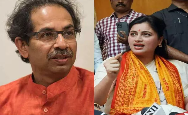 ‘Contest election against me’: Navneet Rana challenges Uddhav Thackeray - Sakshi