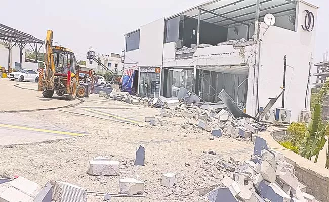 Infinity Demolition Halt Retreat Baldia Mechanism - Sakshi