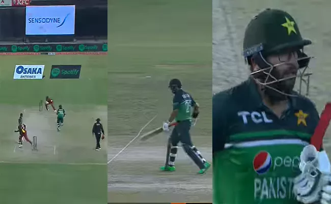 Imam-ul-Haq Angry Reaction After Mix-Up With Babar Azam Causes Run-Out - Sakshi