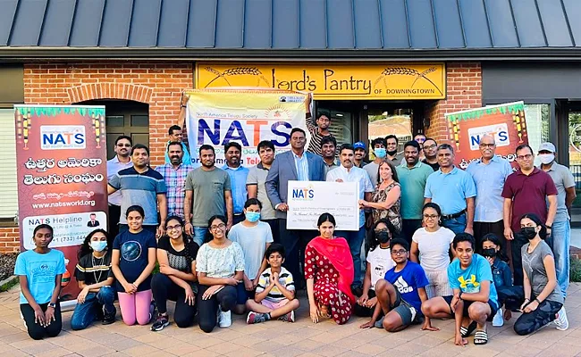 NATS Food Drive by Philadelphia chapter - Sakshi