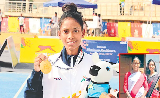 Success story: Jharkhand teen Supriti Kachhap aces Khelo India 3000meters race - Sakshi