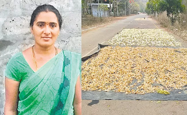 Khammam Ravilala Anusha Dry Mango Slices Successful Business - Sakshi