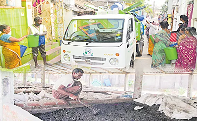 Villages Development With Jagananna Swaccha Sankalpam - Sakshi