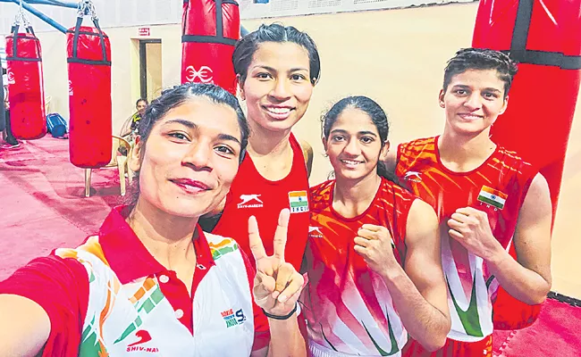 Nikhat Zareen, Lovlina Borgohain seal Commonwealth Games berths - Sakshi