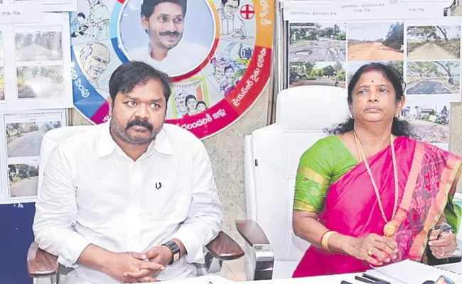 Dadisetti Raja Comments On Road Development works - Sakshi