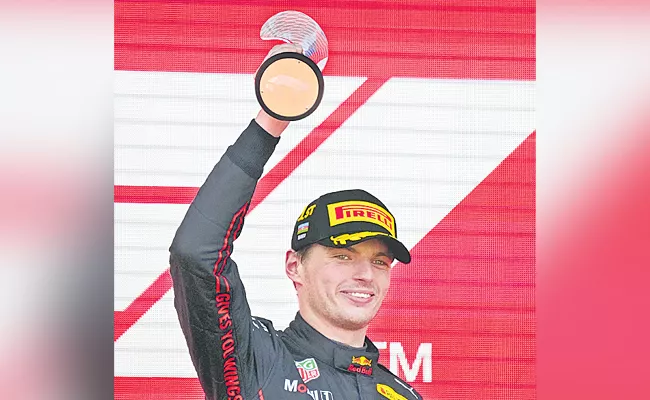 F1 Azerbaijan Grand Prix Winner Max Verstappen - Sakshi