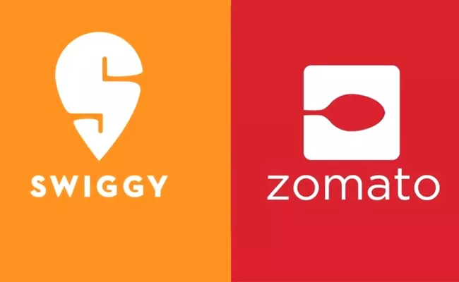 Centre Show Angry On Poor Service of Swiggy and Zomato - Sakshi