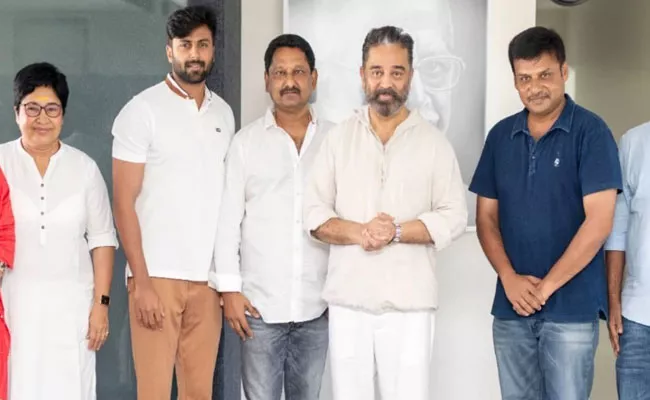 Kamal Haasan Congratulate Kovai Sarala, Prabhu Salman Simbu Movie - Sakshi