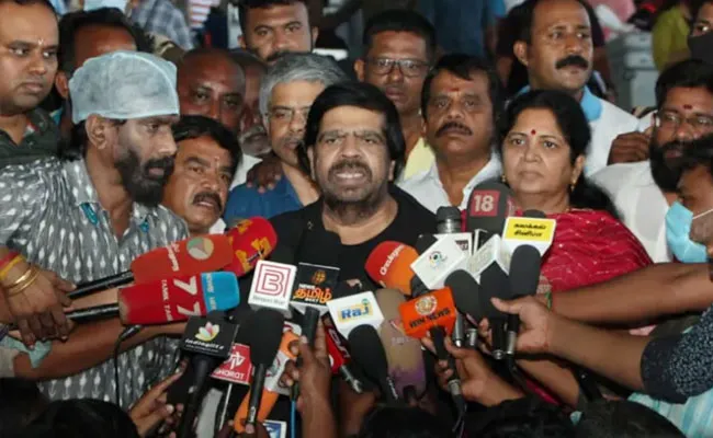 T Rajendar Gets Emotional During Going To US For Medical Treatment - Sakshi