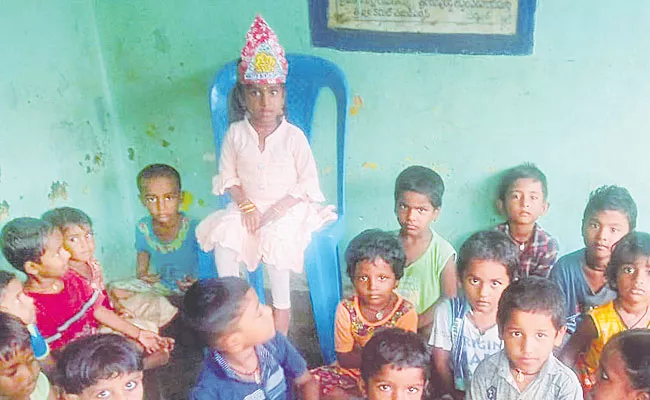 Andhra Pradesh: Anganwadi Centre Celebrate Children's Birthday Anakapalle - Sakshi