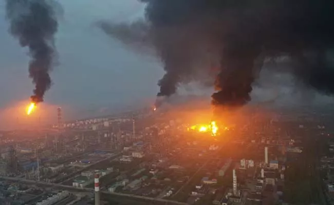 Shanghai Chemical Plant Fire One Dead - Sakshi