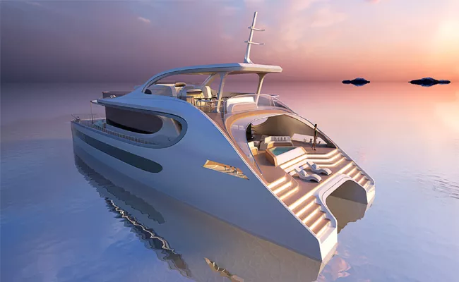 This Sleek 144 Foot Solar Powered Catamaran Was Designed by Zaha Hadid Architects - Sakshi