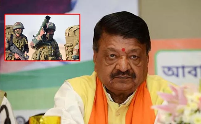 Kailash Vijayvargiya Comments On Agniveers - Sakshi