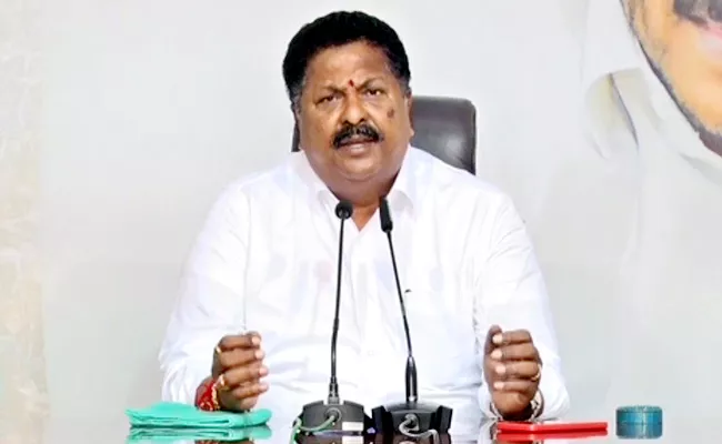 Minister Karumuri Nageswara Rao Fires on Chandrababu - Sakshi