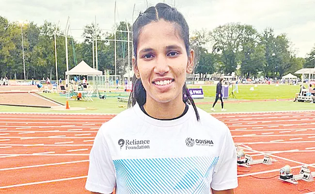 International medals are my goal says Jyothi Yarraji - Sakshi