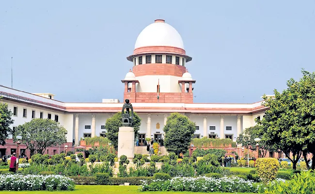 Supreme Court green signal for development work on Rushikonda - Sakshi