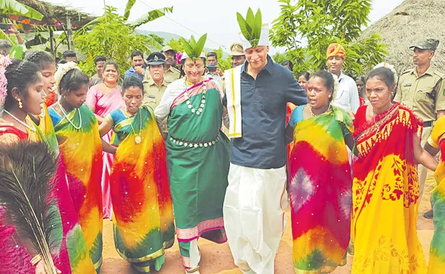 Supreme Court Judge Umesh Lalit Amita Uday wedding ceremony Araku - Sakshi