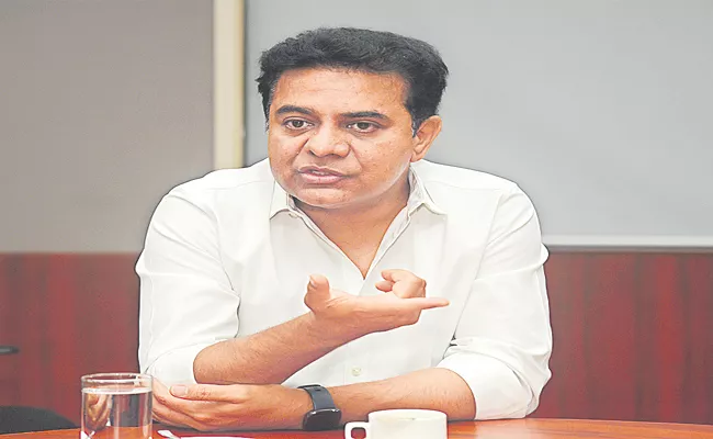 Telangana IT Minister KTR Special Interview With Sakshi