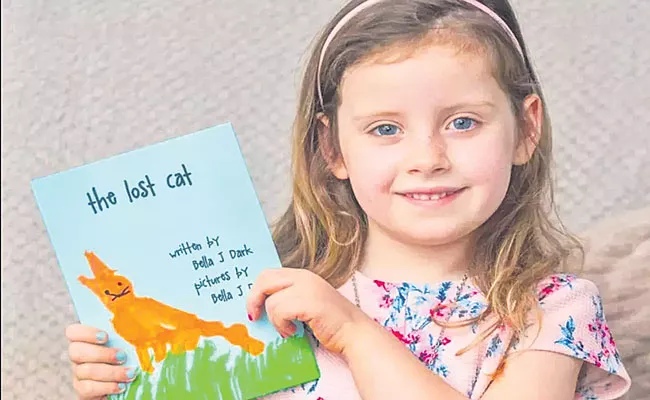 5 Year Old British Girl Publishes Book Makes Guinness World Record - Sakshi