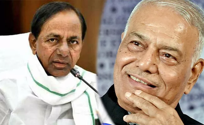 Presidential Polls 2022 Telangana CM KCR Support To Yashwant Sinha - Sakshi