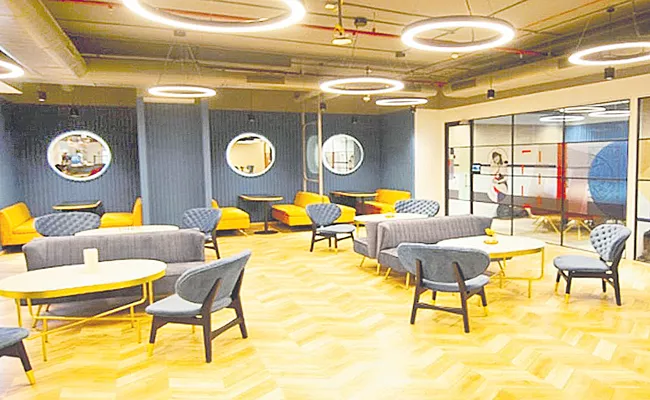 Flexible workspace demand jumps two-fold to 90,200 desks in FY22 - Sakshi