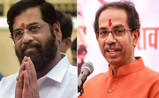 Ekanth Shinde Write Letter To Uddhav Thackeray - Sakshi