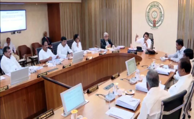 Andhra Pradesh Cabinet Meet Today - Sakshi