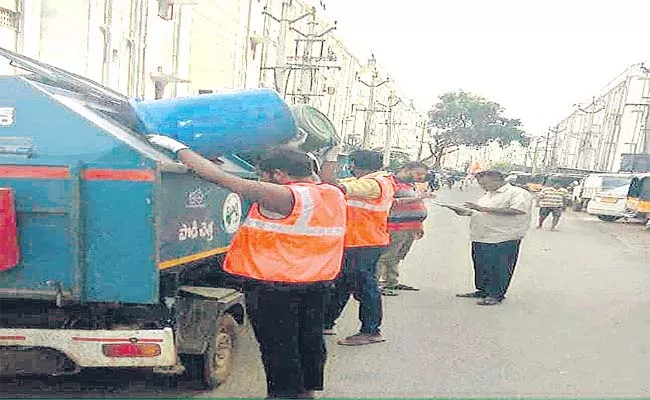 Clap Vehicles Quite Expensive Collecting Garbage Once Every Two Days - Sakshi