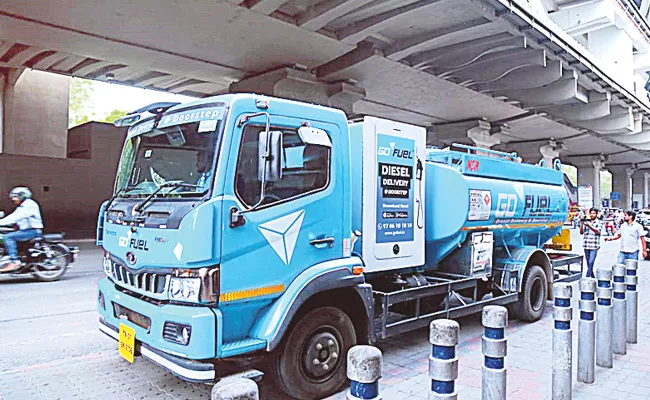 Fuel at Door Delivery In Hyderabad - Sakshi