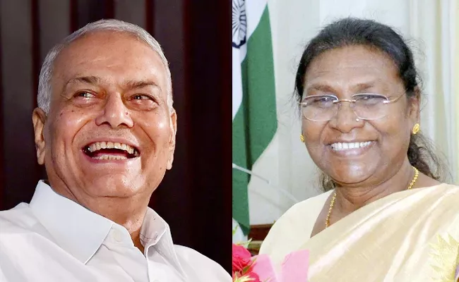 President Election 2022: Yashwant Sinha Draupadi Murmu Calls Up - Sakshi