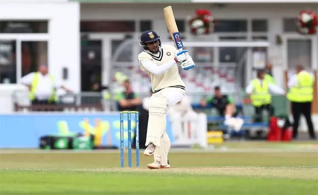 IND vs Leicestershire practice match Draw - Sakshi