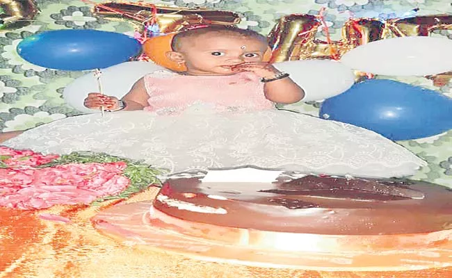 A One Year Old Girl killed In A Car Crash - Sakshi