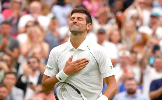 Novak Djokovic Enters Wimbledon second round - Sakshi