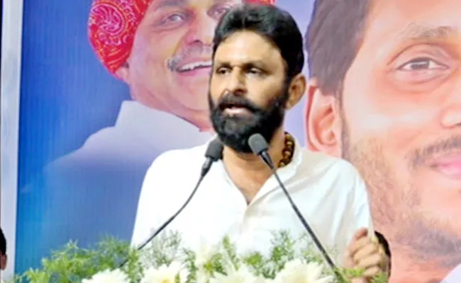 MLA Kodali Nani Comments in YSRCP Machilipatnam Plenary - Sakshi